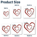 Mom's Grandma's Sweethearts - Gift For Mother, Grandmother - Personalized Decor Decal