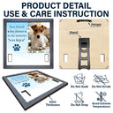 Custom Photo You Were My Favorite Hello And Hardest Goodbye - Memorial, Sympathy Gift For Dog Owners, Cat Lovers - Personalized Pet Loss Sign, Collar Frame