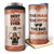 The Man, The Myth, The Bad Influence - Gift For Father, Dad - Personalized 4 In 1 Can Cooler Tumbler