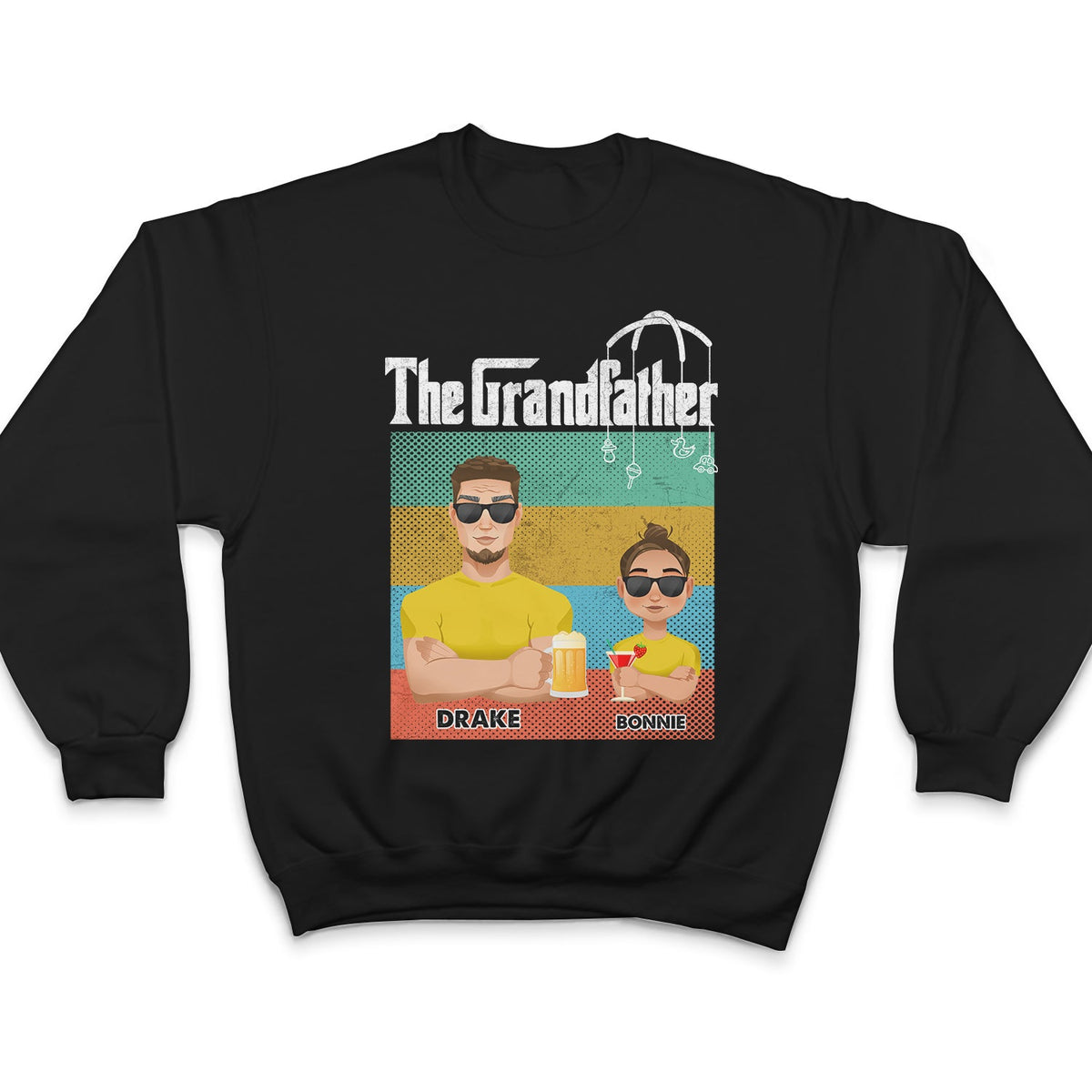 The Grandfather - Personalized T Shirt
