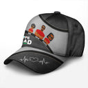 Dope Black Dad Best Dad Ever - Personalized Classic Cap
