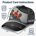 Dope Black Dad Best Dad Ever - Personalized Classic Cap