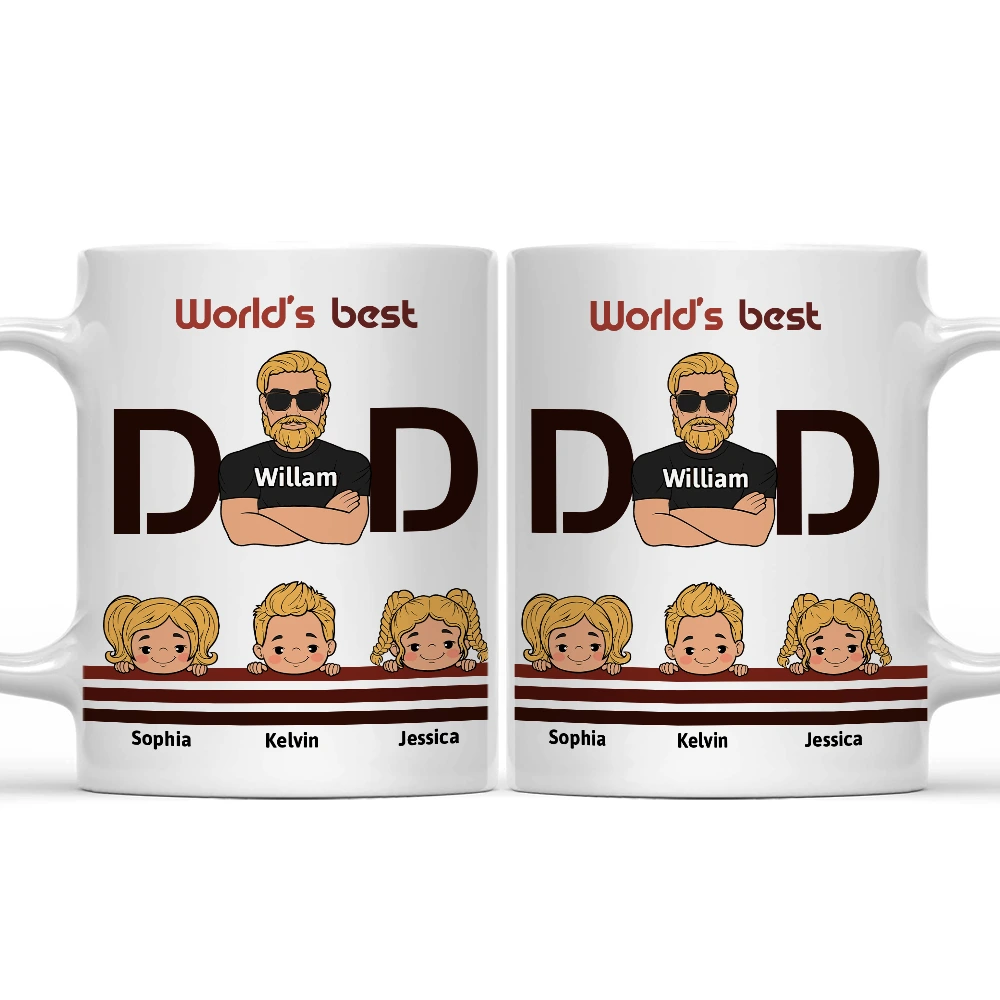World's Best Dad - Personalized Mug