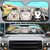 Funny Dog's Cat's Trip - Personalized Auto Sunshade