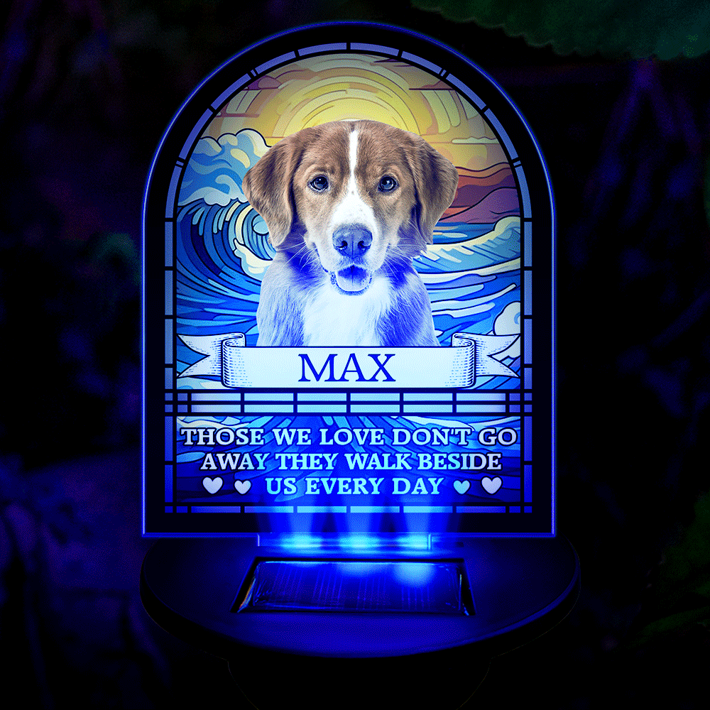 Custom Photo I'm Always With You - Personalized Solar Light