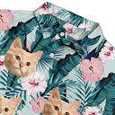 Custom Photo Tropical Vibes Pet Face - Personalized Hawaiian Shirt