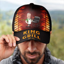Custom Photo The Smoker BBQ Grilling - Personalized Classic Cap