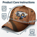 Camping Hair Don't Care - Personalized Classic Cap