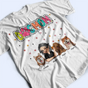 Dog Mom Dog Mum Dalmatian Dots - Personalized T Shirt
