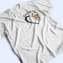 Custom Photo Forever In My Heart Memorial - Personalized T Shirt