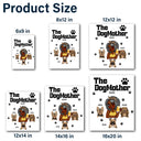 La Mère Chien Maman Chien - Autocollant Décoratif Personnalisé