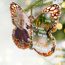 Custom Photo I Am Always With You Memorial - Personalized Custom Shaped Acrylic Ornament