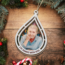 Custom Photo I Am Always With You - Personalized Suncatcher Ornament