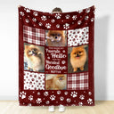 Custom Photo Memorial You Were My Favorite Pet Lover - Personalized Fleece Blanket, Sherpa Blanket