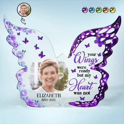 Butterfly Shaped Acrylic Plaque