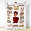 Gift For Yourself, Gift For Women - Christian My Affirmation - Personalized Fleece Blanket, Sherpa Blanket
