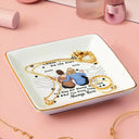 Gift For Bestie - Good Friends Are Like Stars - Personalized Ring Dish