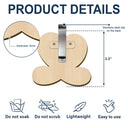 Gift For Couples,Gift For Husband,Gift For Wife,Gift For Boyfriend,Gift For Girlfriend,Love - Custom Photo Heart Drive Safe - Personalized Custom Shaped Car Visor Clip