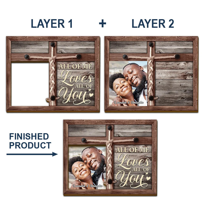 Gift For Couples, Gift For Husband, Gift For Boyfriend, Gift For Wife, Gift For Girlfriend - Custom Photo My Heart Needed You - Personalized Custom Shaped Car Visor Clip