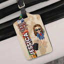 Travel,Gift For Yourself,Funny - I Identify As A Carry On - Personalized Luggage Tag