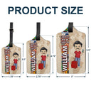 Travel,Gift For Yourself,Funny - I Identify As A Carry On - Personalized Luggage Tag