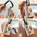 Travel,Gift For Yourself,Funny - I Identify As A Carry On - Personalized Luggage Tag