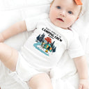 Newest Member Of The Campin Crew - Personalized Baby Onesie
