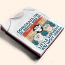 Cat Lovers, Pet Lovers, New baby - Congrats On Being My Little Servant - Personalized Baby Onesie
