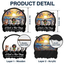 Dog Lovers, Pet Lovers - A Bond That Can't Be Broken - Personalized Window Hanging Suncatcher Ornament