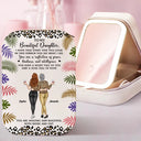 Gift For Daughter - I Hope That Every Time You Look - Personalized Makeup Box With LED Mirror