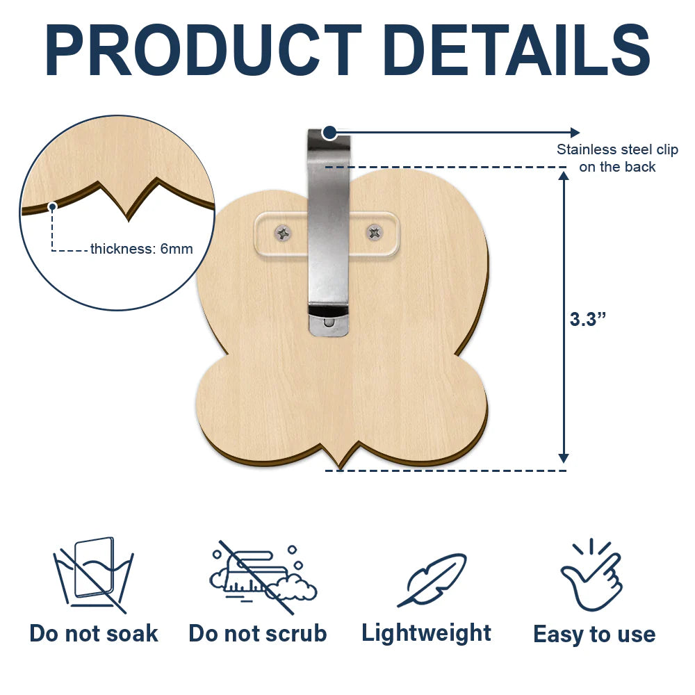 Gift For Couples,Gift For Husband,Gift For Wife,Gift For Boyfriend,Gift For Girlfriend,Love - Drive Safe I Love You Holding Hand Couple - Personalized Custom Shaped Car Visor Clip