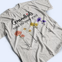 Gift For Grandma - Grandkids Make Life More Grand - Personalized T Shirt