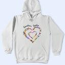 Gift For Grandma, Happy - Grandma's Garden - Personalized T Shirt