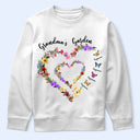 Gift For Grandma, Happy - Grandma's Garden - Personalized T Shirt