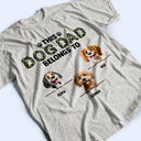 Dog Lovers,Pet Lovers,Funny,Dog Dad - This Dog Dad Belongs To - Personalized T Shirt