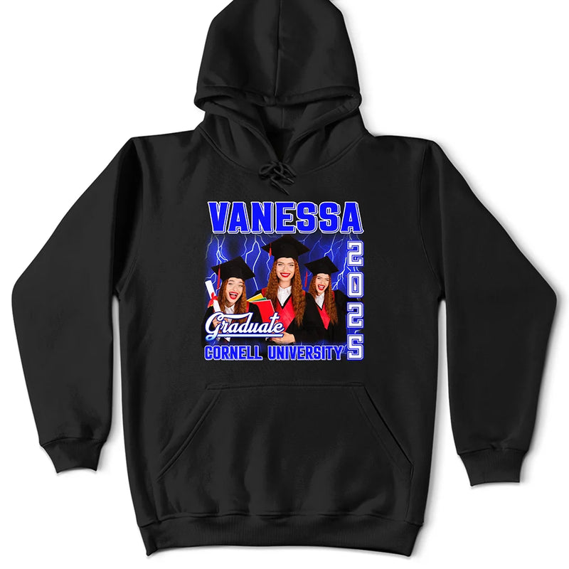 Graduation,Gift For Yourself,Gift For Women,Gift For Men - Custom Photo Graduation Congratulations - Personalized T Shirt
