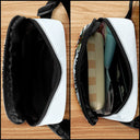 Travel,Gift For Husband,Gift For Wife,Gift For Boyfriend,Gift For Girlfriend,Gift For Couples,Happy - Travel Partners For Life - Personalized Crossbody Belt Bag