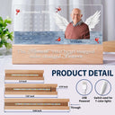 Custom Photo,Memorial,Family,Sad - Custom Photo The Moment Your Heart Stopped - Personalized Rectangle LED Light