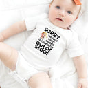 New baby,New Mom,Funny,New Dad,Parents,Gift For Mother - Sorry The Sleep You've Ordered Is Currently Out Of Stock - Personalized Baby Onesie
