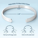 Gift For Mother, Mom - Daughters (Adult), Happy - Always My Mother Forever My Friend - Personalized Bangle Bracelet Cuff