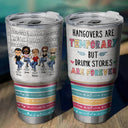 Meilleurs amis, voici une autre année de liens autour de l'alcool blanc - Cadeau Bestie BFF - Verre personnalisé personnalisé de 30 oz