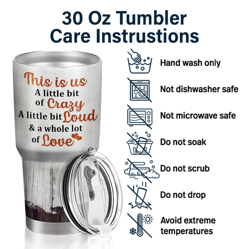 Family Couple The Day I Met You - Couple Gift - Personalized Custom 30 Oz Tumbler