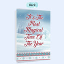 Work Made Us Colleagues - Christmas Gift For Friends And Colleagues - Personalized Custom Folded Greeting Card