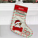 Cher Père Noël, j'ai été un très bon chien - Cadeau de Noël pour les amoureux des chiens - Bas de Noël personnalisé