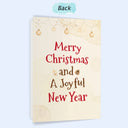 Have A Christmas Filled With Magical Moments Best Friends Sisters And Brothers - Gift For Besties And Siblings - Personalized Custom Folded Greeting Card