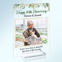 Custom Photo Husband Wife Annoy For The Rest Of My Life - Gift For Couple - Personalized Custom Vertical Rectangle Acrylic Plaque