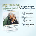 Custom Photo Husband Wife Annoy For The Rest Of My Life - Gift For Couple - Personalized Custom Vertical Rectangle Acrylic Plaque