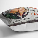Custom Photo The Day I Met You Family Couple - Anniversary, Birthday Gift For Spouse, Husband, Wife, Boyfriend, Girlfriend - Personalized Custom Pillow