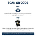 QR Code Your Favorite Song - Gift For Yourself, Gift For Family - Personalized Keyring