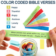 Love,Gift For Yourself,Christian - God Says You Are - Personalized Bible Verse Jar